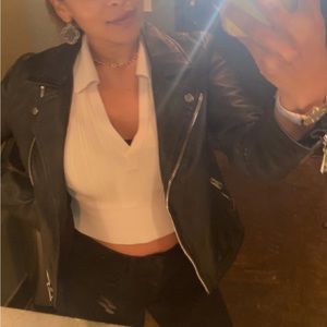 GUESS leather jacket